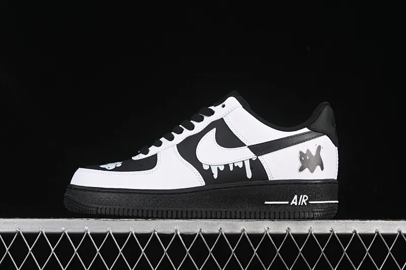 All Categories Nk Air Force 1 Air Force Series Nk Air Force 1 Low Air Force Low Nike Air Force 1'07 Low Official hot model customization Two-dimensional theme Gray zone Air Force 1 low-top casual sneakers ZH0316-077